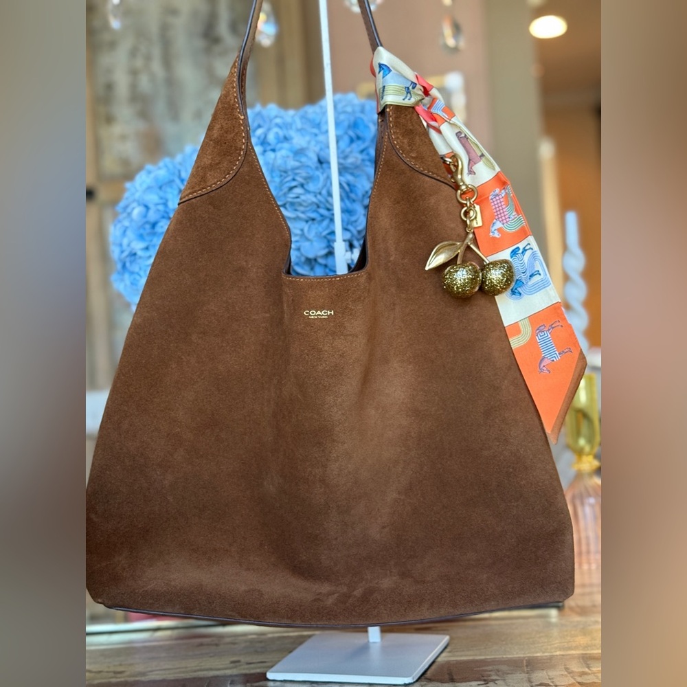 Coach Brooklyn 39 Brown Suede